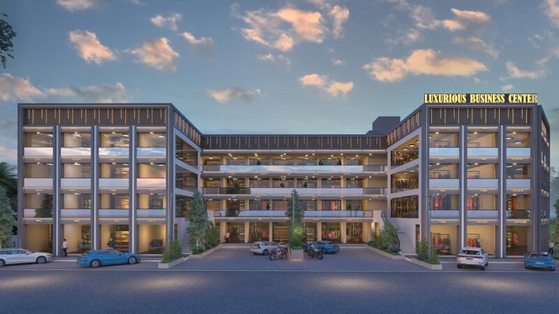 Commercial Shops and Offices for Sale at Luxurious Business Center Behrampura