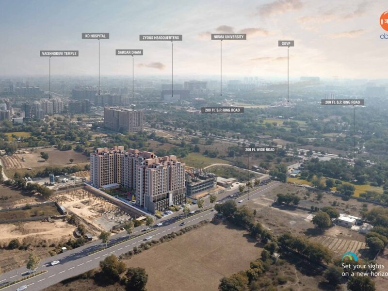 3BHK Apartments near Vaishnodevi Circle, S G Highway | Atharva Abode