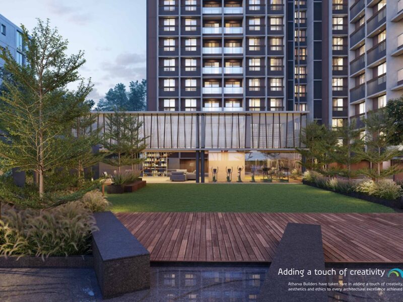 3BHK Apartments near Vaishnodevi Circle, S G Highway | Atharva Abode