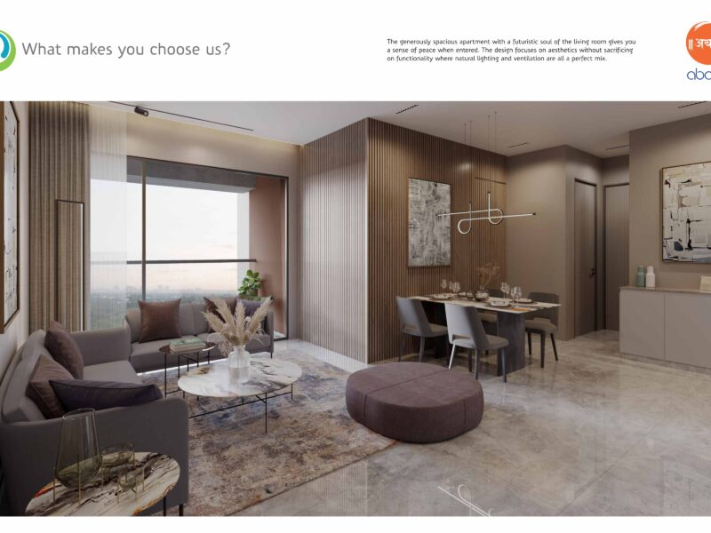 3BHK Apartments near Vaishnodevi Circle, S G Highway | Atharva Abode