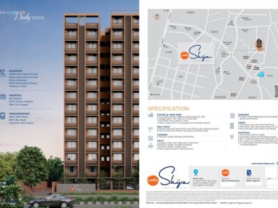 3BHK Apartment in Jagatpur-Chenpur Road – Atharva Skyz