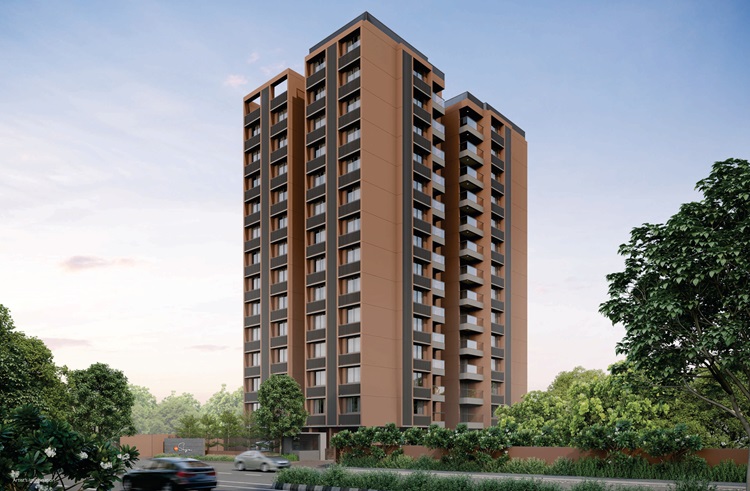 3BHK Apartment in Jagatpur-Chenpur Road – Atharva Skyz