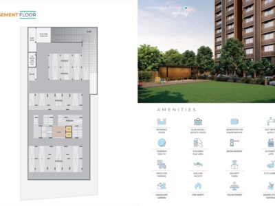 3BHK Apartment in Jagatpur-Chenpur Road – Atharva Skyz