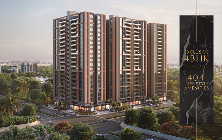 Aristo 4BHK Regal Apartments near Vaishnodevi Circle