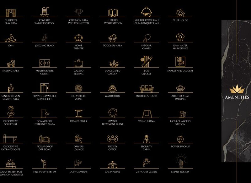 Aristo 4BHK Regal Apartments near Vaishnodevi Circle