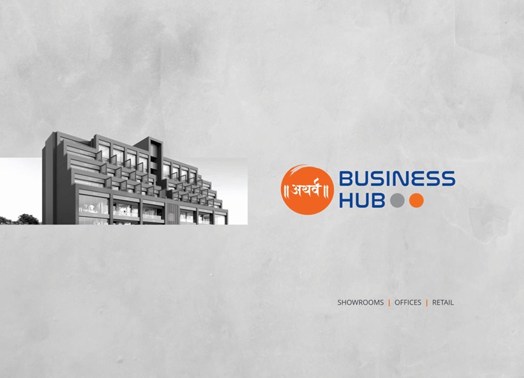 Commercial Shops and Offices in Chenpur, Jagatpur | Atharva Business Hub Ahmedabad