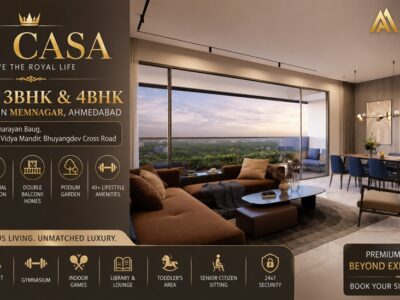 Luxury 3BHK and 4BHK Apartments in Memnagar Ahmedabad