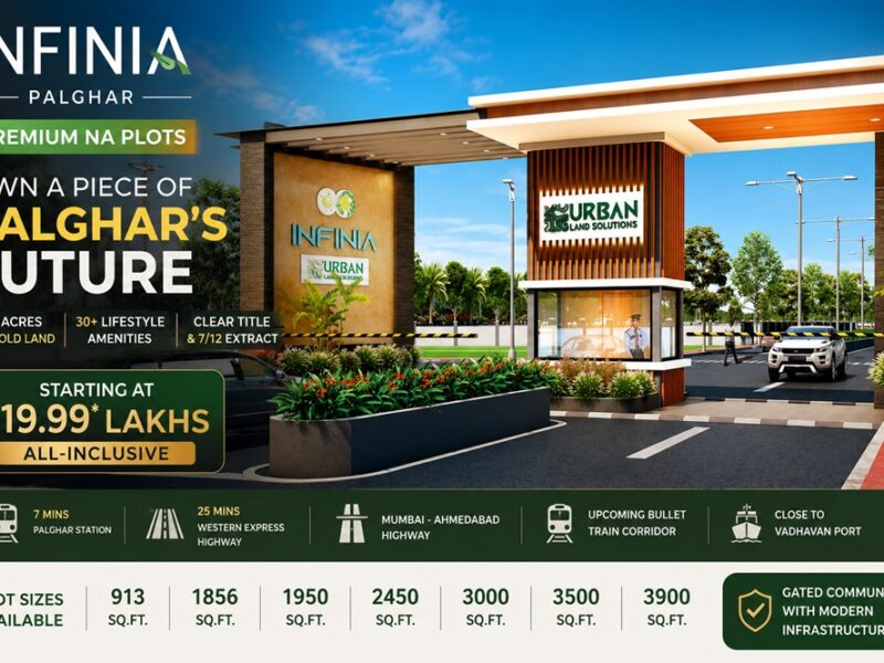 NA Plots for Sale in Palghar Near Mumbai | INFINIA Palghar