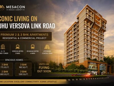 2 & 3 BHK Apartments on Juhu Versova Link Road Mumbai | Mesacon Magic Carpet