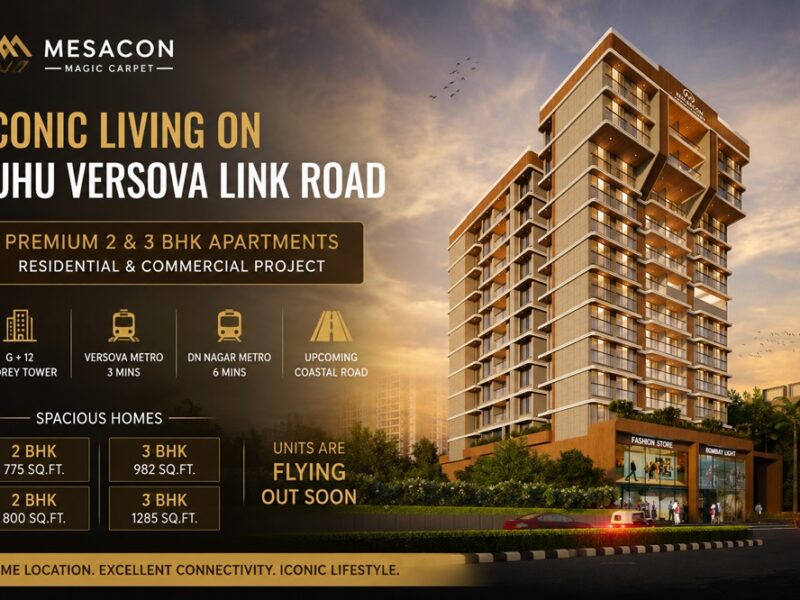 2 & 3 BHK Apartments on Juhu Versova Link Road Mumbai | Mesacon Magic Carpet