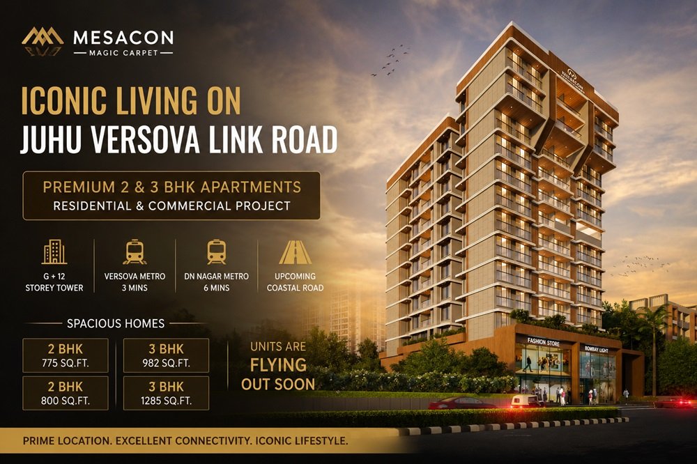 2 & 3 BHK Apartments Juhu Versova Mesacon Magic Carpet