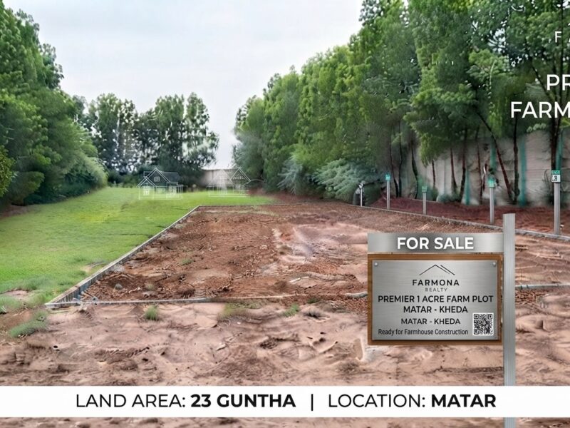 23 Guntha Land for Sale in Matar, Kheda