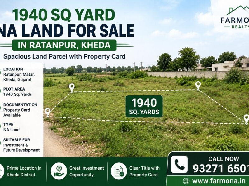 NA Land for Sale in Ratanpur, Kheda | 1940 Sq. Yards
