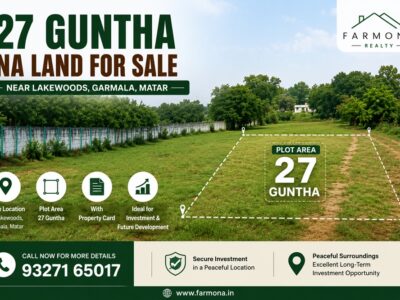 27 Guntha NA Land for Sale Near Lakewoods, Garmala, Matar