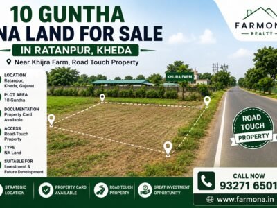 10 Guntha NA Land in Ratanpur, Kheda | Nr Khijra Farm
