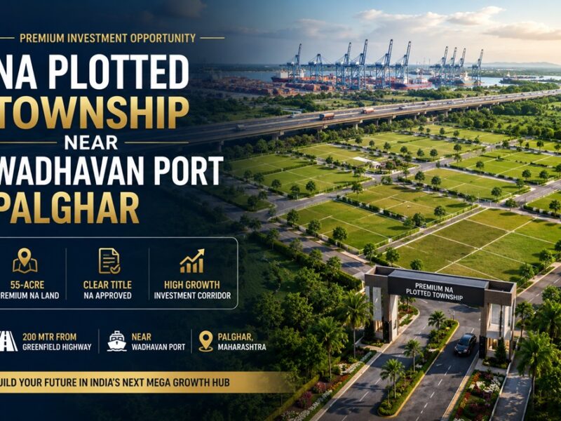 NA Plotted Township near Wadhavan Port Palghar