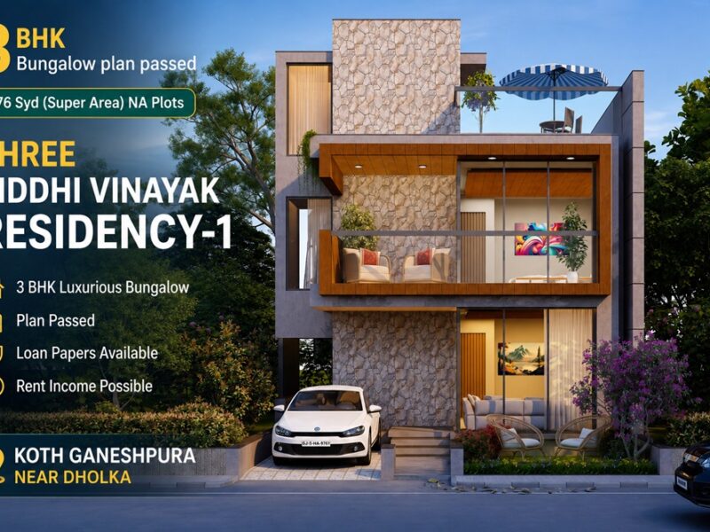 Prime NA Plots for Sale in Koth Ganeshpura Near Dholka