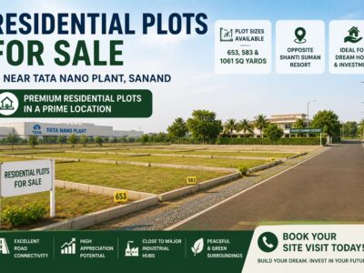 Residential Plots for Sale Near Tata Nano Plant, Sanand