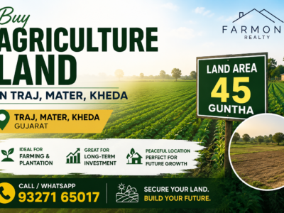 45 Guntha Agricultural Land for Sale in Traj, Matar