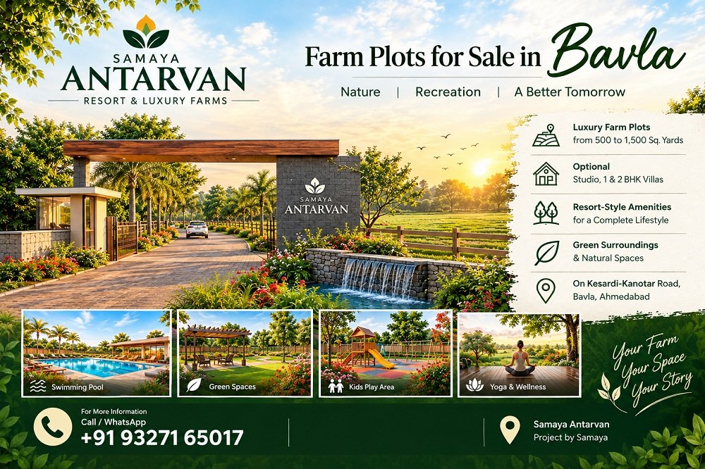 Farm Plots for Sale in Bavla at Samaya Antarvan